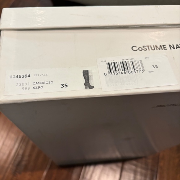 COSTUME NATIONAL BLACK SUEDE BOOTS Made in Italy - Picture 4 of 5